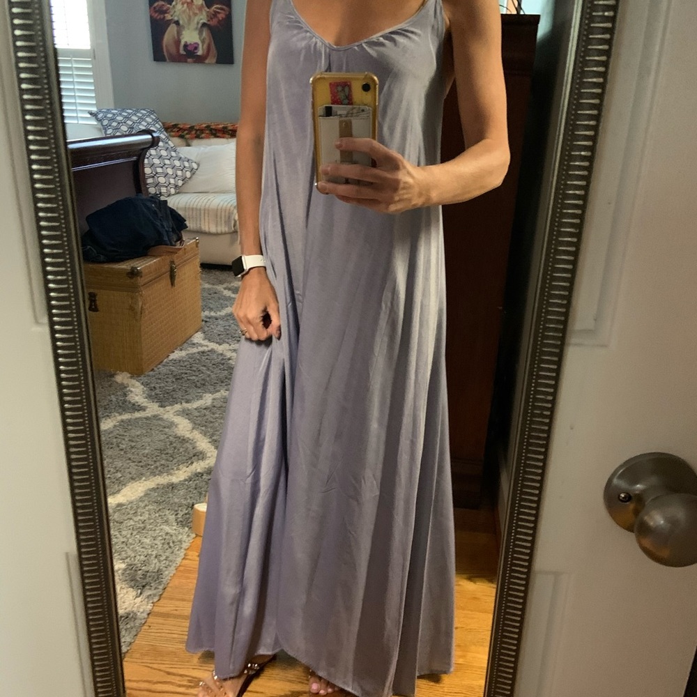 Love stitch maxi dress